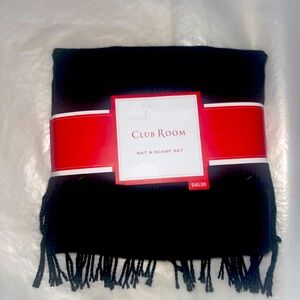 Brand New! Club Room, Scarf and Beanie Set